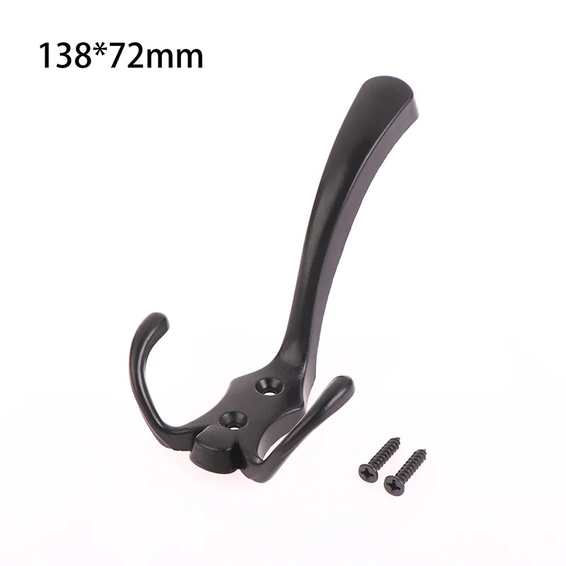 Hooks Wall Mounte Coat Hat Clothes Orginazer Zinc Alloy Hook Bathroom Closet Wardrobes Wall Hanger Hooks Wall Clothes Hanger