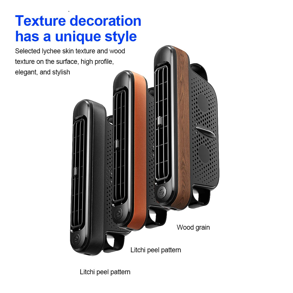 3 Speeds Adjustable Car Seat Fan Car Headrest Cooling Air Fan USB Powered Car Seat Headrest Fan Summer Car Accessories