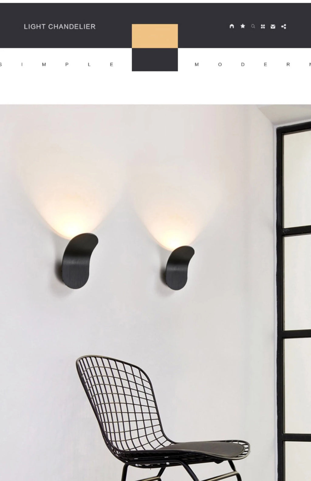 Modern LED Wall Lamps for Living Room TV Background Bedside Lamp Nordic Bathroom Corridor Balcony Wall Lights Fixtures