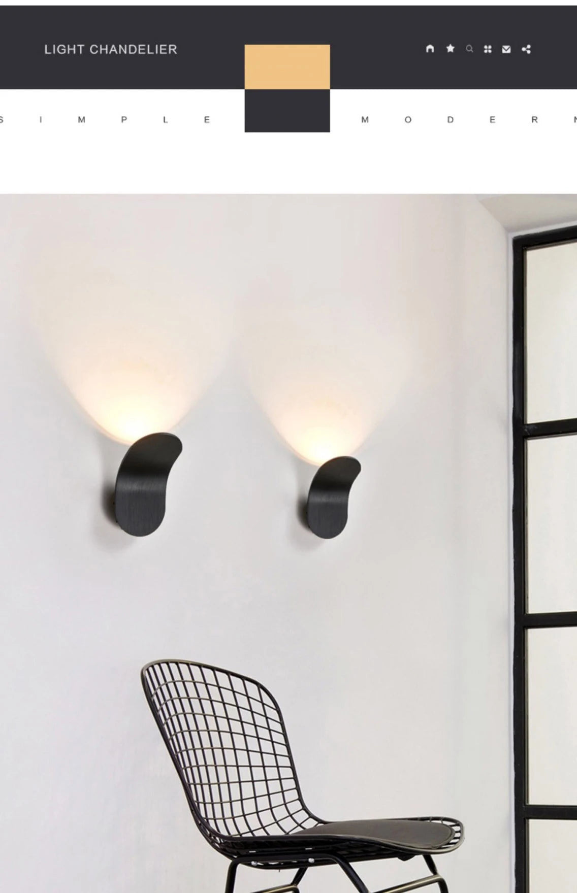 Modern LED Wall Lamps for Living Room TV Background Bedside Lamp Nordic Bathroom Corridor Balcony Wall Lights Fixtures