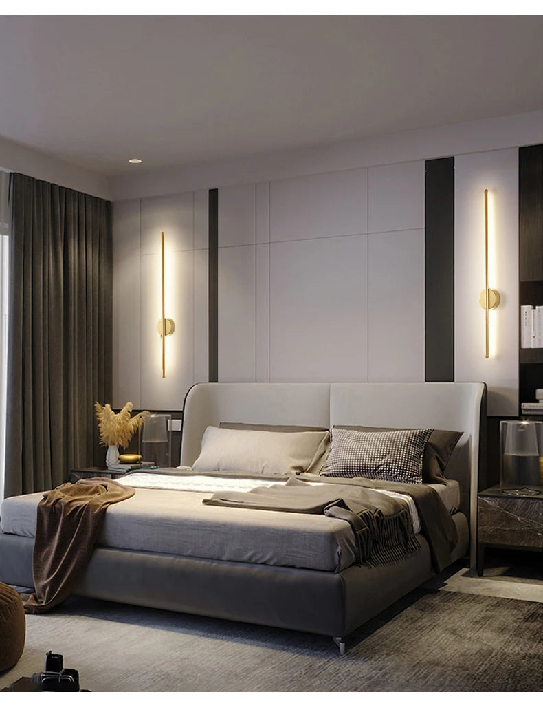 Modern Wall Light Original LED Room Decoration Bedroom Living Room Lights For TV Wall Home Appliances Simple Lighting Fixtures