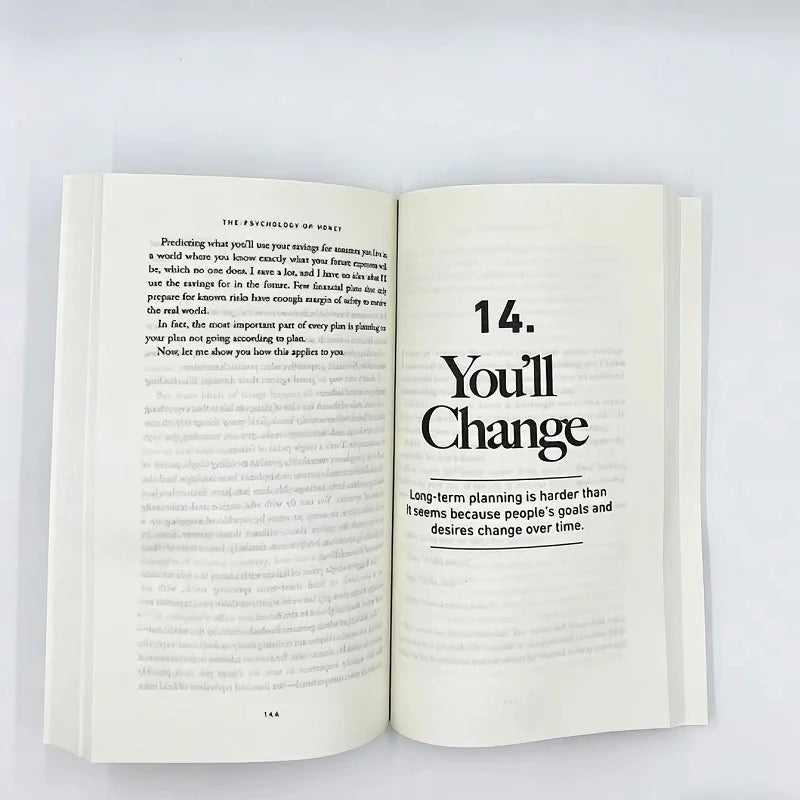 The Psychology of Money— Timeless Lessons on Wealth, Greed, Happiness Finance Books for Adult