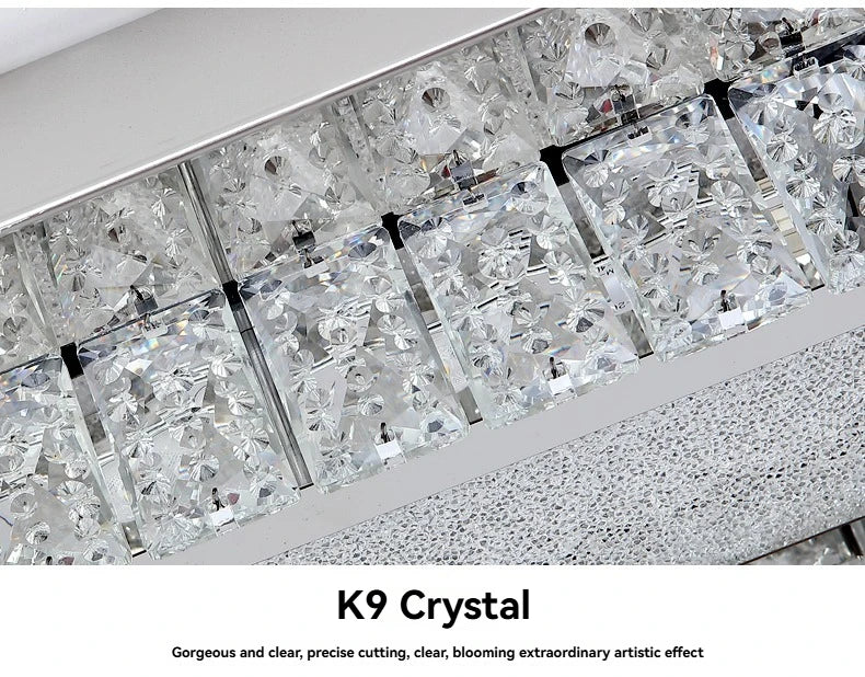 Modern Light Luxury Ceiling Led Crystal Ceiling Light Home Decoration Home Decoration Bedroom Dining Room Kitchen Lighting