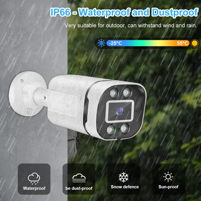 Smar New Super HD 2MP/5MP AHD Camera Waterproof 6* Nano IR LEDS Security Camera  AHDH System Video Surveillance With Bracket