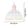 Postmodern pendant light St. Paul's church lamp modern mid century lighting for home decoration restaurant large pendant light