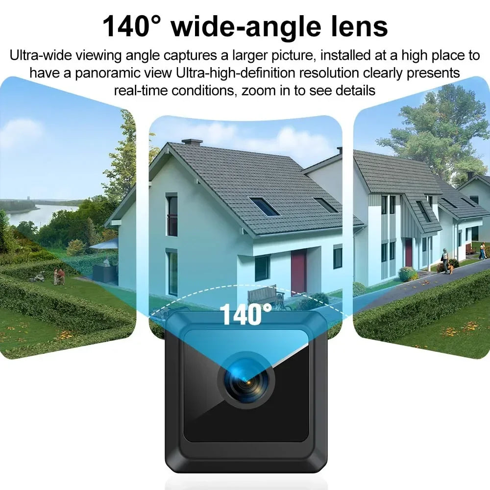 W02 1080P Mini Security Protection Home Night Vision Surveillance Outdoor Camping WIFI Subminiature Smart Home Camera Cctv Video