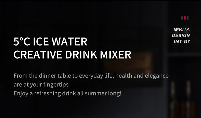 Home Embedded Compressor Cooling Water Dispenser with Sparkling Water Cold Hot Water