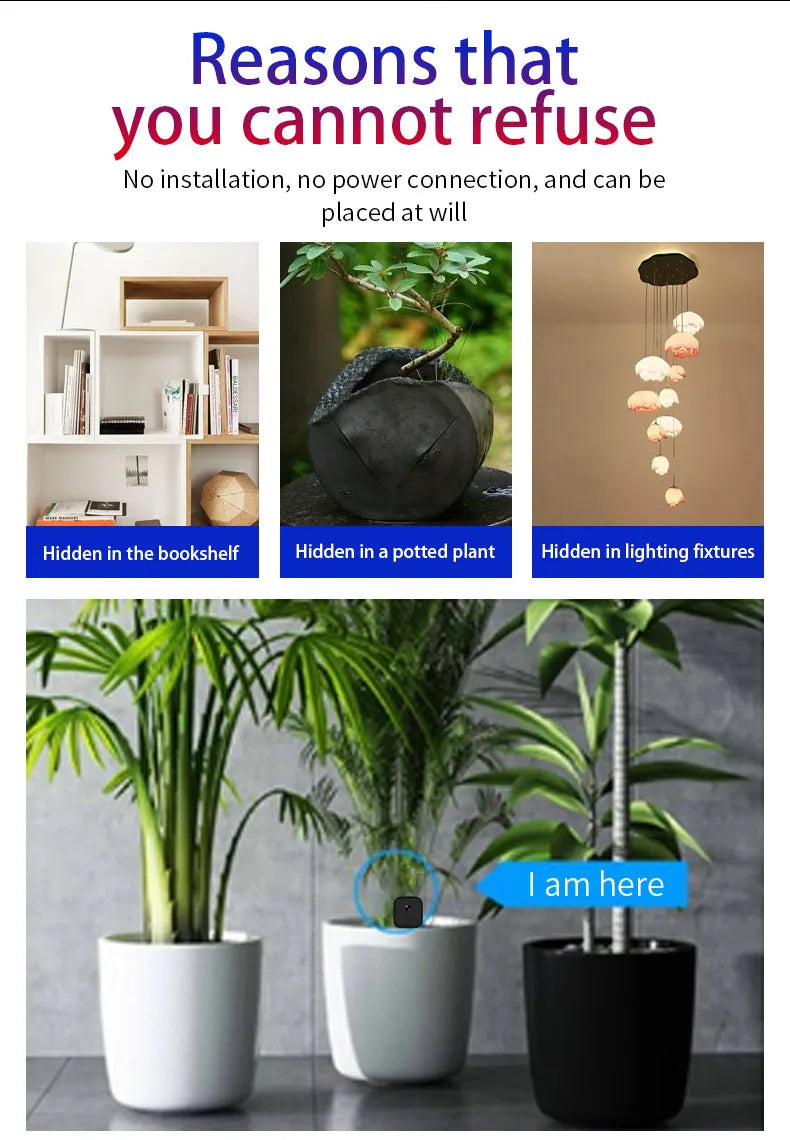 Mini IP Camera 1080P HD Wireless Mini Camera Wireless WiFi Camera Motion Detection Smart Home Baby Safety Monitoring Camera
