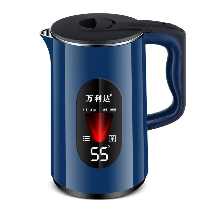 3L Stainless Steel Electric Kettle LED Temperature Display Automatic Power-Off Constant Temperature Smart Household Hotels