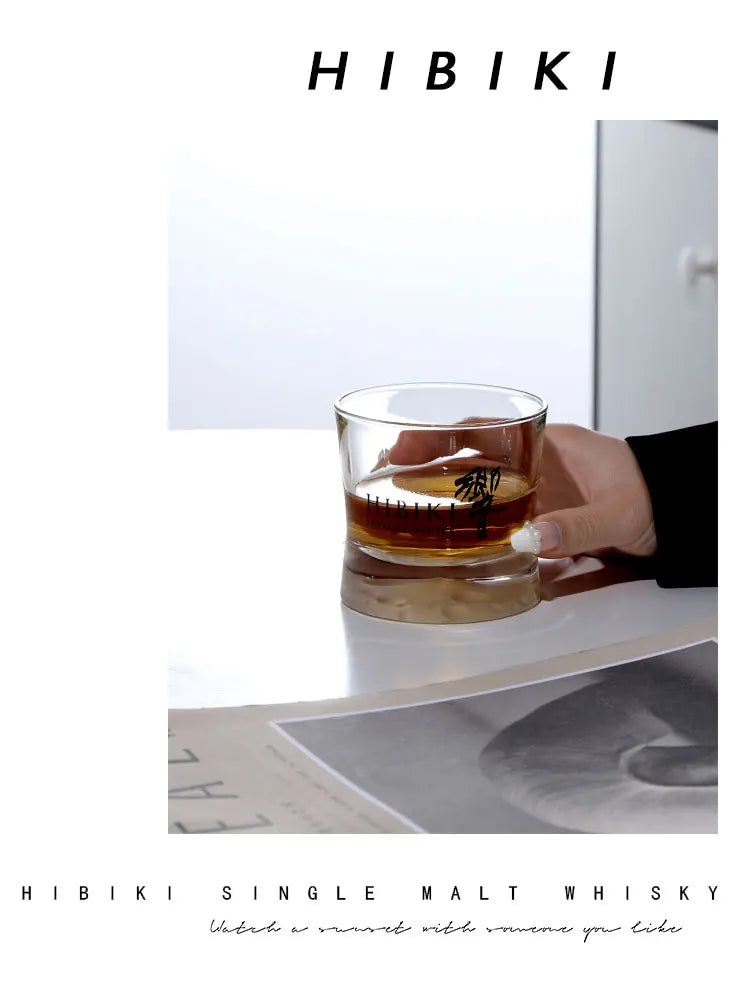 HIBIKI Whiskey Glass Crystal Cup Japanese Hazy Air Wine GlassXO Brandy Drinking Glasses Wineglass