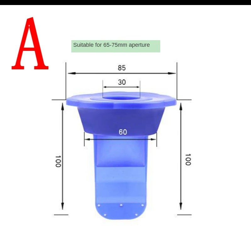 Bathroom Odor-Proof Leak Core Silicone Down the Water Pipe Draininner Sink Drain One Way Drain Valve Sewer Core
