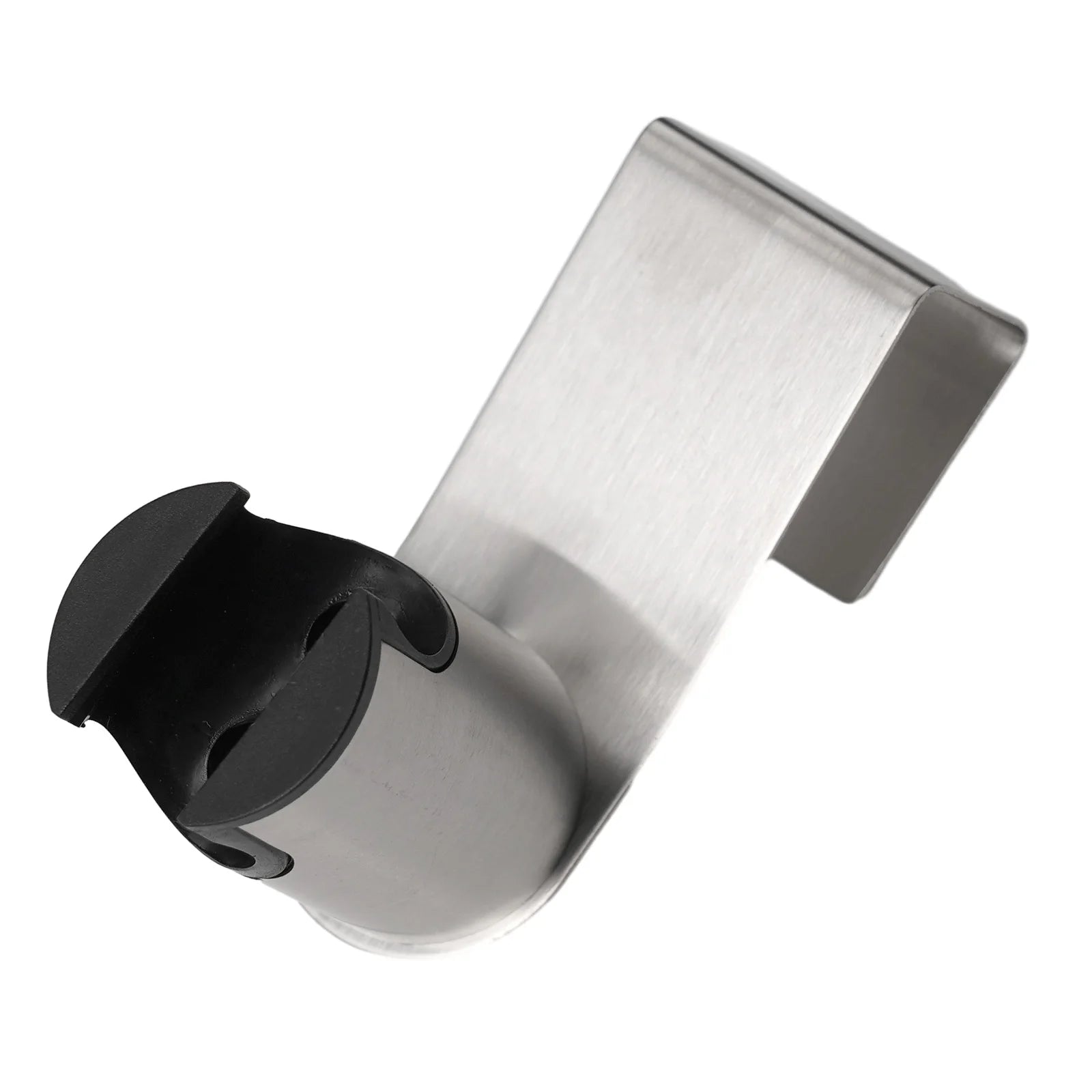 Bidet Sprayer Holder for Toilet Bathroom in Brushed Nickel Stainless Steel with Dual Mount Capability for Wand Use