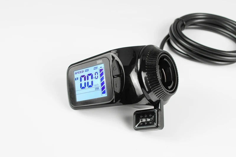Electric Bike Brushless Controller 25A 35A with LCD Display Electric Bicycle Scooter E-bike Accessories Parts 36V 48V 750W 500W