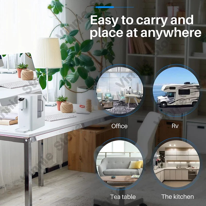 REVE table directly connected to the ice maker and water dispenser, one size.