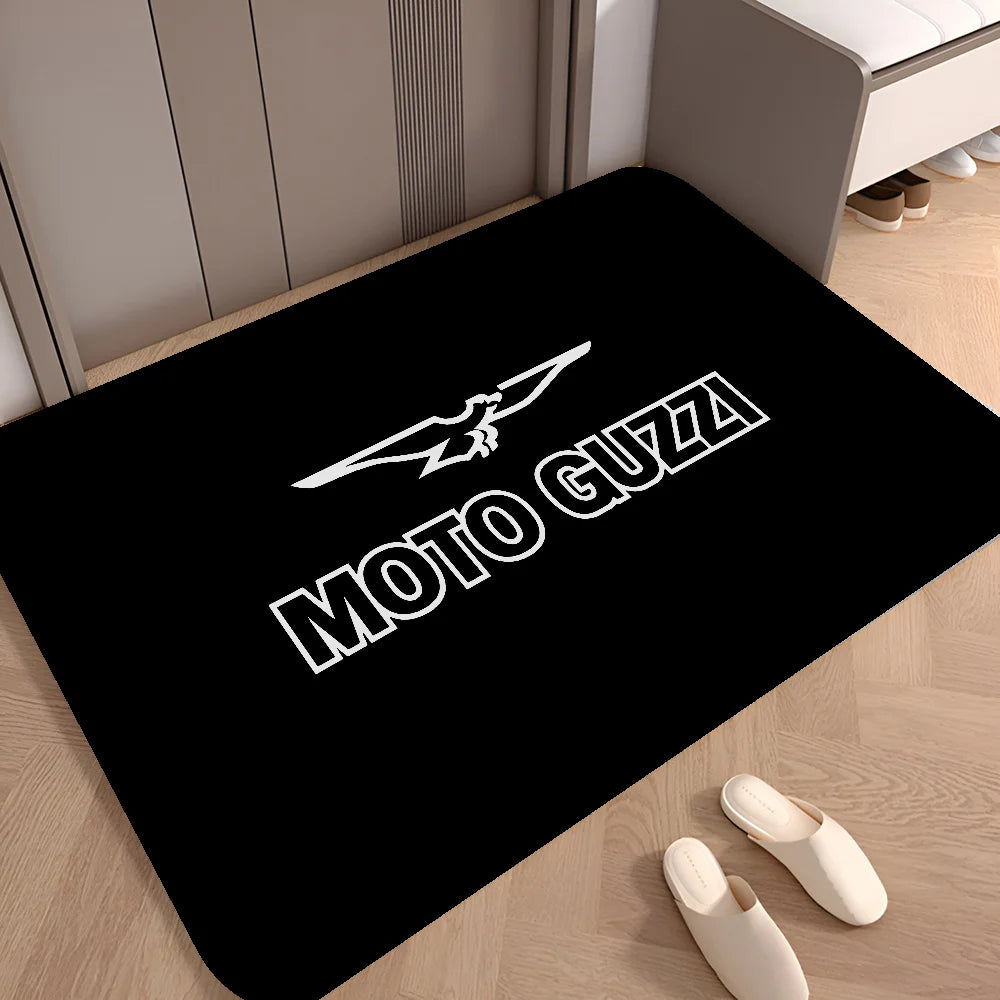 Moto G-Guzzi Motorcycle Room Mats Cheaper Anti-slip Modern Living Room Balcony Printed Modern Home Decor