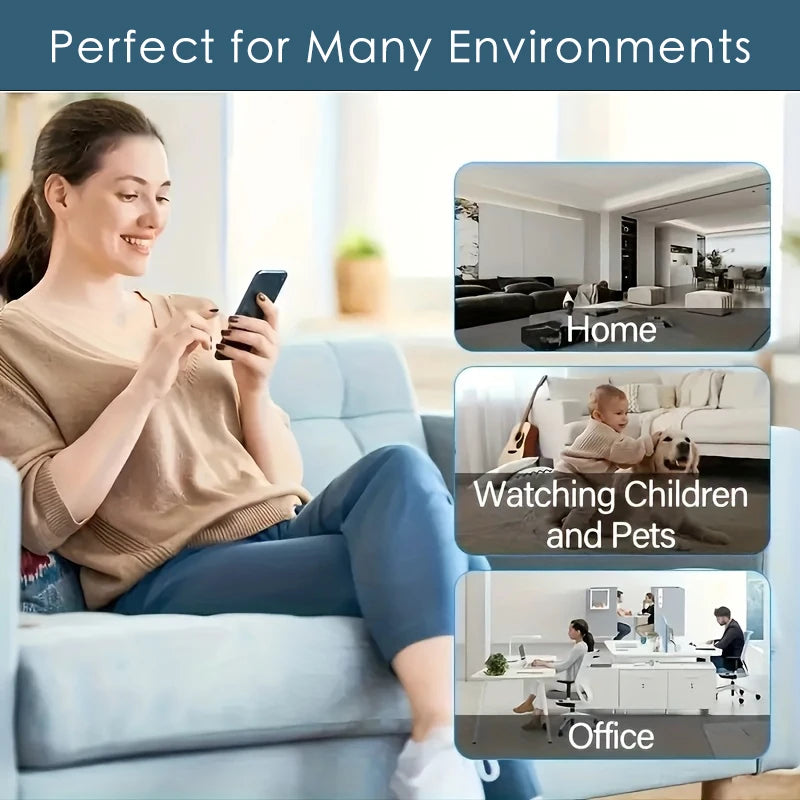 HD Mini Camera WiFi 1080P Remote Wireless Video Recorder Home House Pet Dog Kids Safety Monitoring Security For Iphone Battery