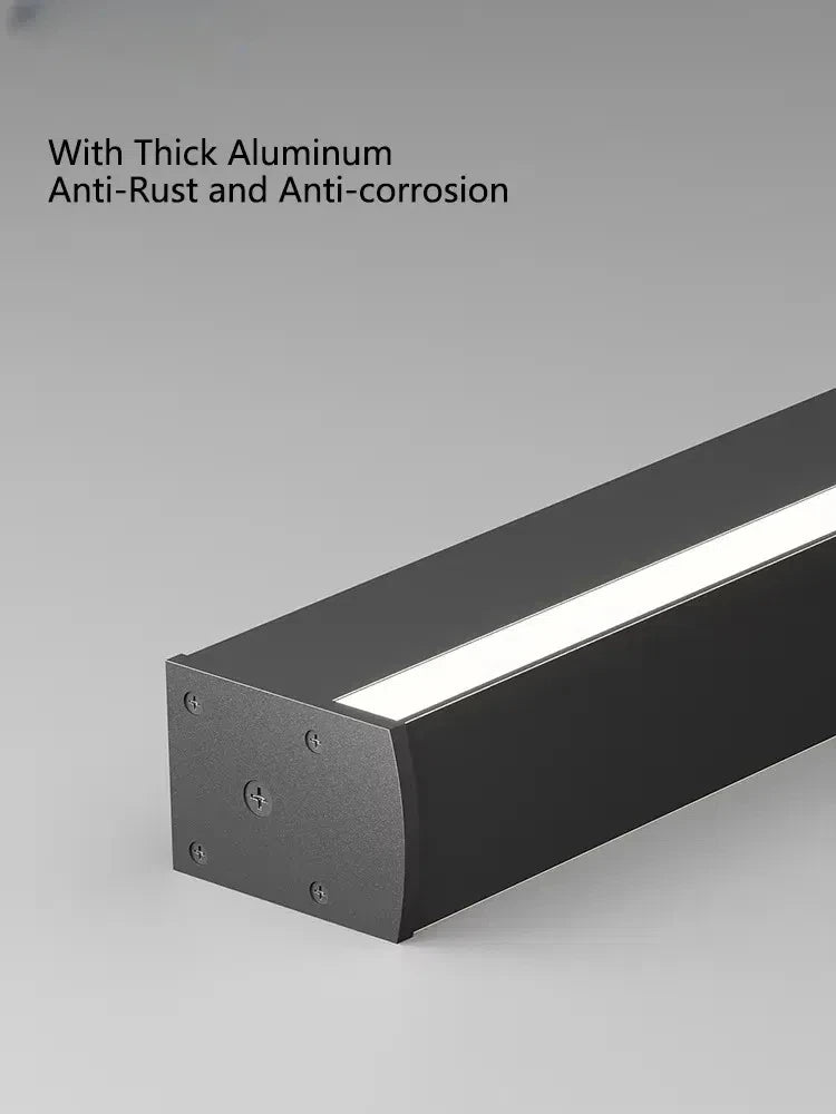 Modern Minimalist LED Wall Lamp Luxury Long Strip Light for Living Room Bedroom Bedside Ceiling Sofa Background Aisle Lighting