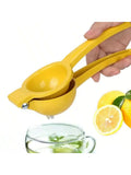 1/2pcs Premium Metal Manual Lemon Juicer Professional Citrus Squeezer for Lime Orange Fruit Juicing Kitchen Gadgets Yellow Green