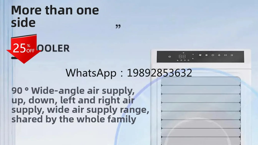 air cooler  hotel air conditioner fan outdoor restaurant external pendulum commercial intelligent mobile water cooling fan