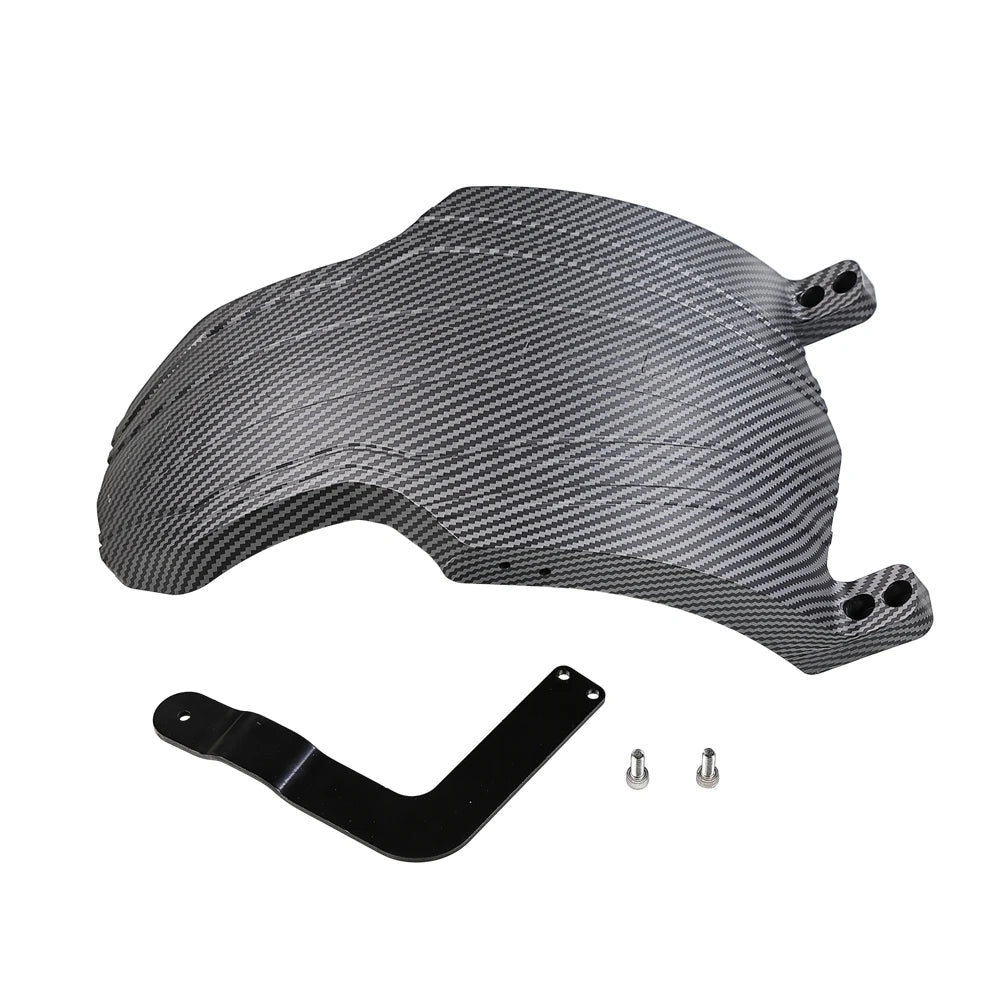 TEVERUN Carbon-Fiber-Pattern 13-Inch Fender for FIGHTER SUPREME 7260R Electric Scooter Mudguard Front And Rear Wheel Cover