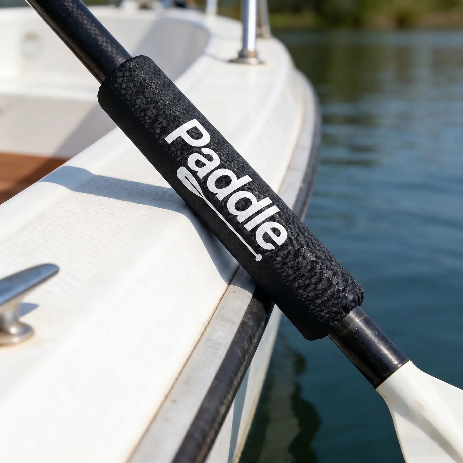 Paddle Buoyancy Sleeve 420D PU EPE Foam Paddle Float SUP Board Accessory for Kayaking Canoeing Stand Up Paddleboarding