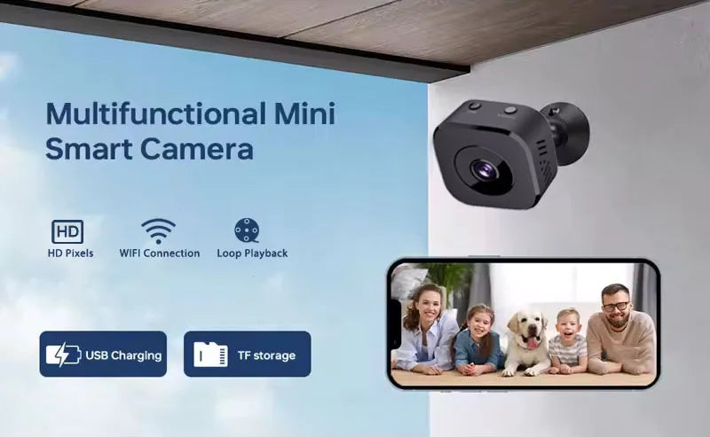 1080P Mini HD Camera WiFi Wireless Monitoring Security Protection Remote Monitor Camcorders Video Surveillance Smart Home