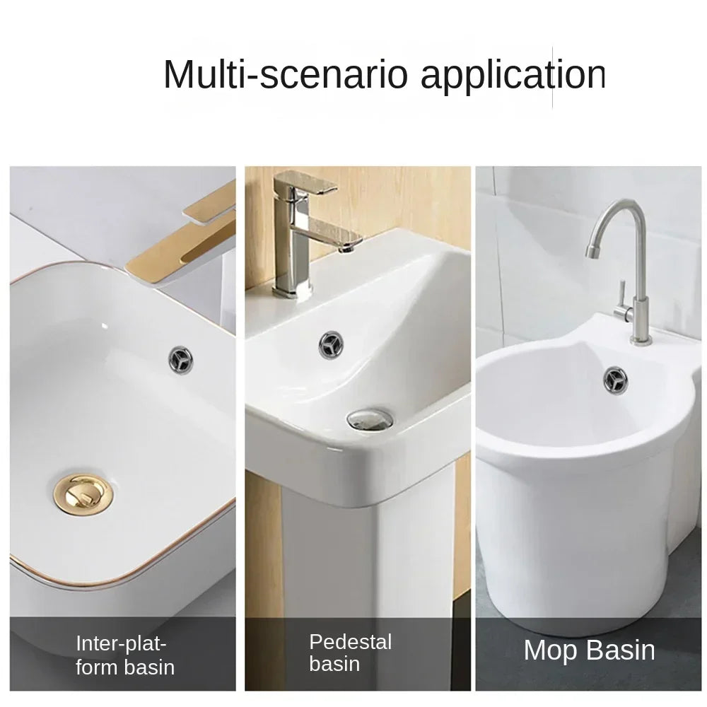 2pcs Bathroom Sink Hole Cover Basin Trim Cap Cover Electroplated Overflow Ring Bathtub Accessory 22-24mm  lavabo accessories