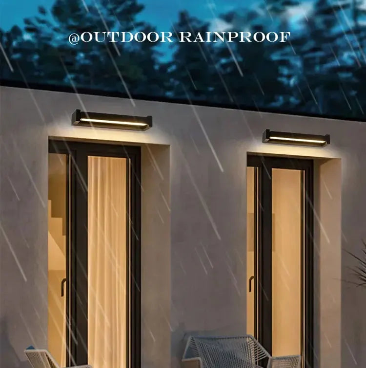 IP65 Waterproof Outdoor LED Wall Lamp Rotatable lamp Villa courtyard garden porch outdoor light Aluminum Wall Lights Fixture