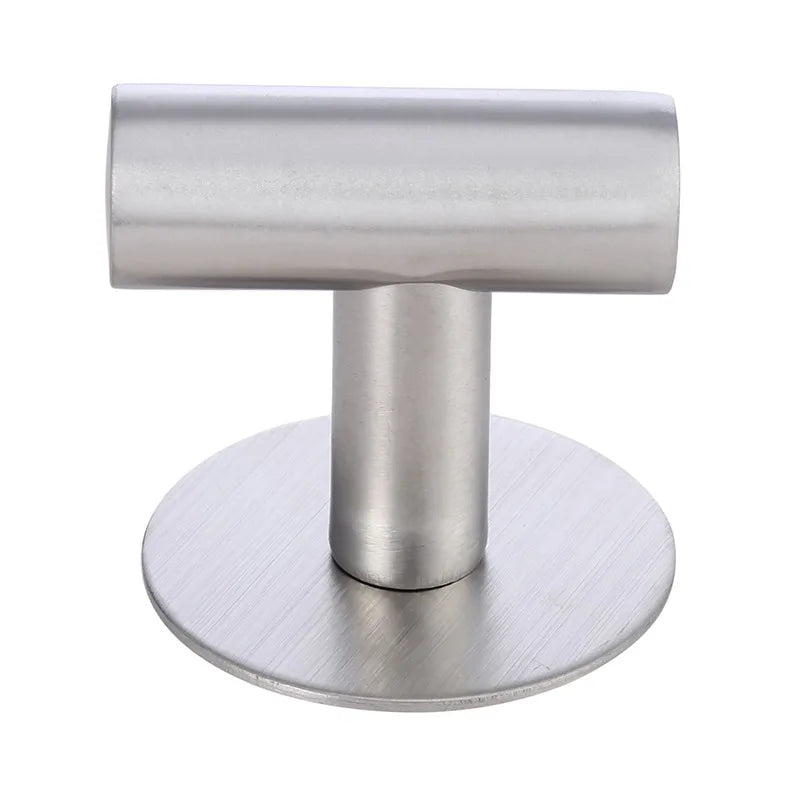 1Pcs Stainless Steel Black Silver Bathroom Hardware Set Towel Rack Toilet Paper Holder Towel Bar Hook Bathroom Accessories