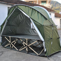 4-in-1 Camping Cot Tent, Backpacking 1 Person Camping Tent, Tent Cot Folding Off the Ground Tent,Fishing Tent,Excluding bed