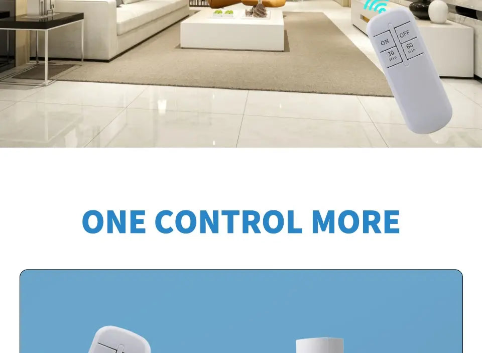Wireless Remote Control E27 Light Socket Smart Switch LED Lamp Base House Timer Switch WiFi Light Bulb Holder Room Smart Device