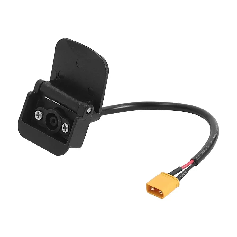 Charging Port Component Socket Plug Connecting Charging Interface Parts for Kugoo Kukirin G2 Max Electric Scooter