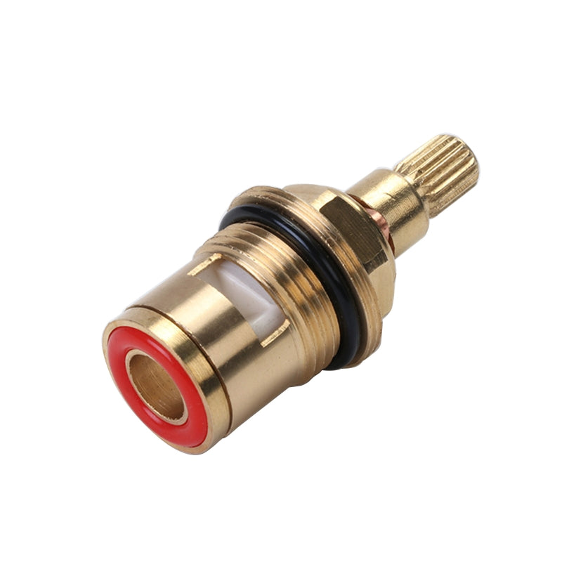 1/2" Replacement Brass Ceramic Disc Tap for VALVE Quarter Turn Cartridges Gland Insert 20 Teeth Bathroom Faucet Accessor