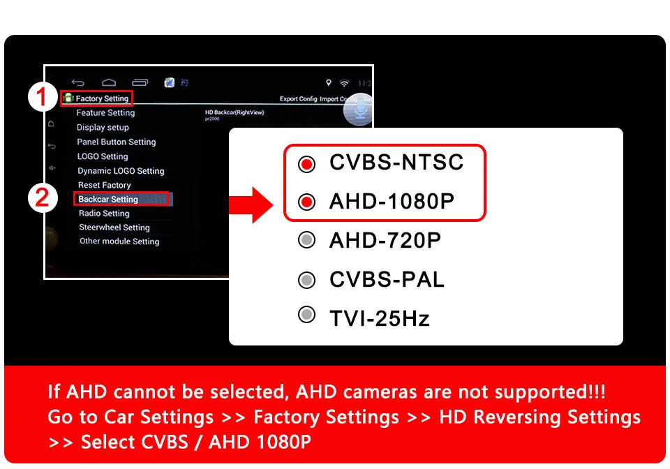 AHD 4K CCD 180 Degree Fisheye Lens Car Rear Side Front View Camera HD Wide Angle Reversing Backup Camera Night Vision Waterproof