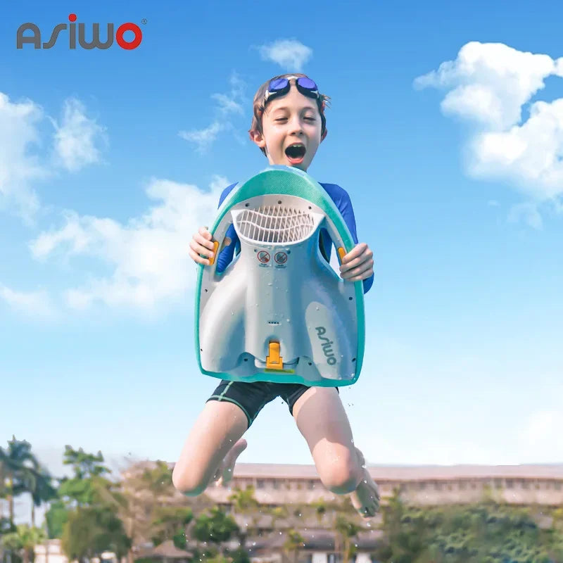 Asiwo Mako Electric Swimming Kickboard For Snorkeling Swimming Board For Adults Battery Powered For Kids For Pool