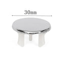 20/1pcs Wash Basin Plastic Overflow Rings Electroplated Sink Protector Scratch Universal 22-24mm Installation Bath Accessory
