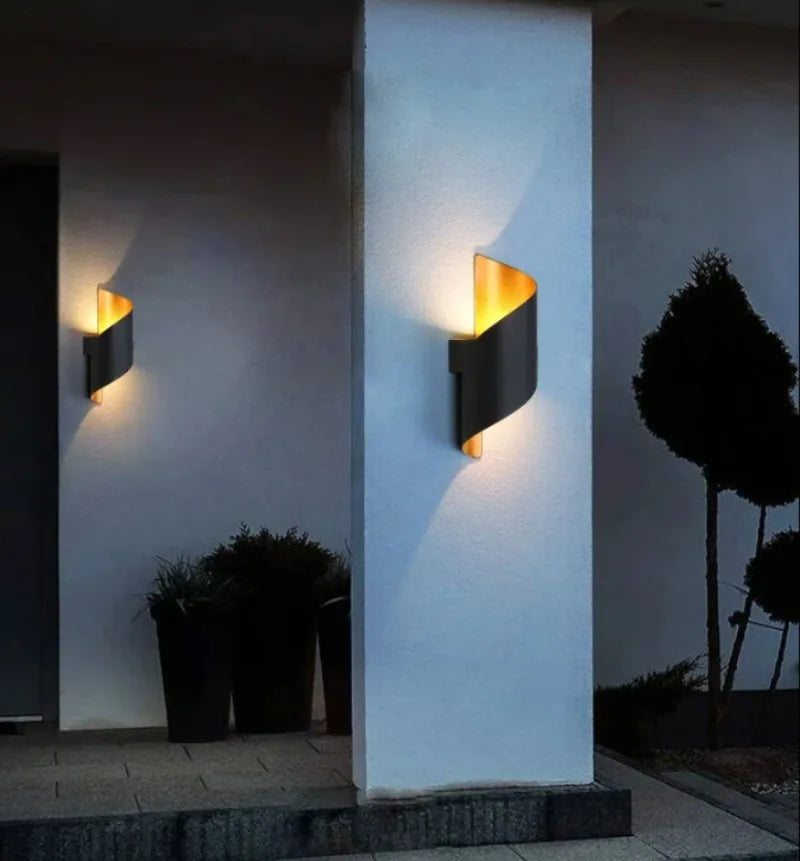 LED Wall Lamp 10W Indoor Wall Lights Waterproof Outdoor Modern Nordic Sconce Lamp Interior Wall Light Home Decor