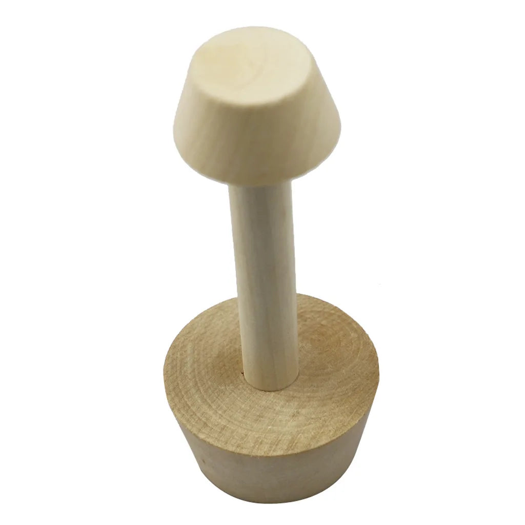 Premium Wooden Egg Tart Mold Double Side Tart Tamper Pastry Shaped Pusher For Baking Eggtart Pies Cake Kitchen Gadgets Tools