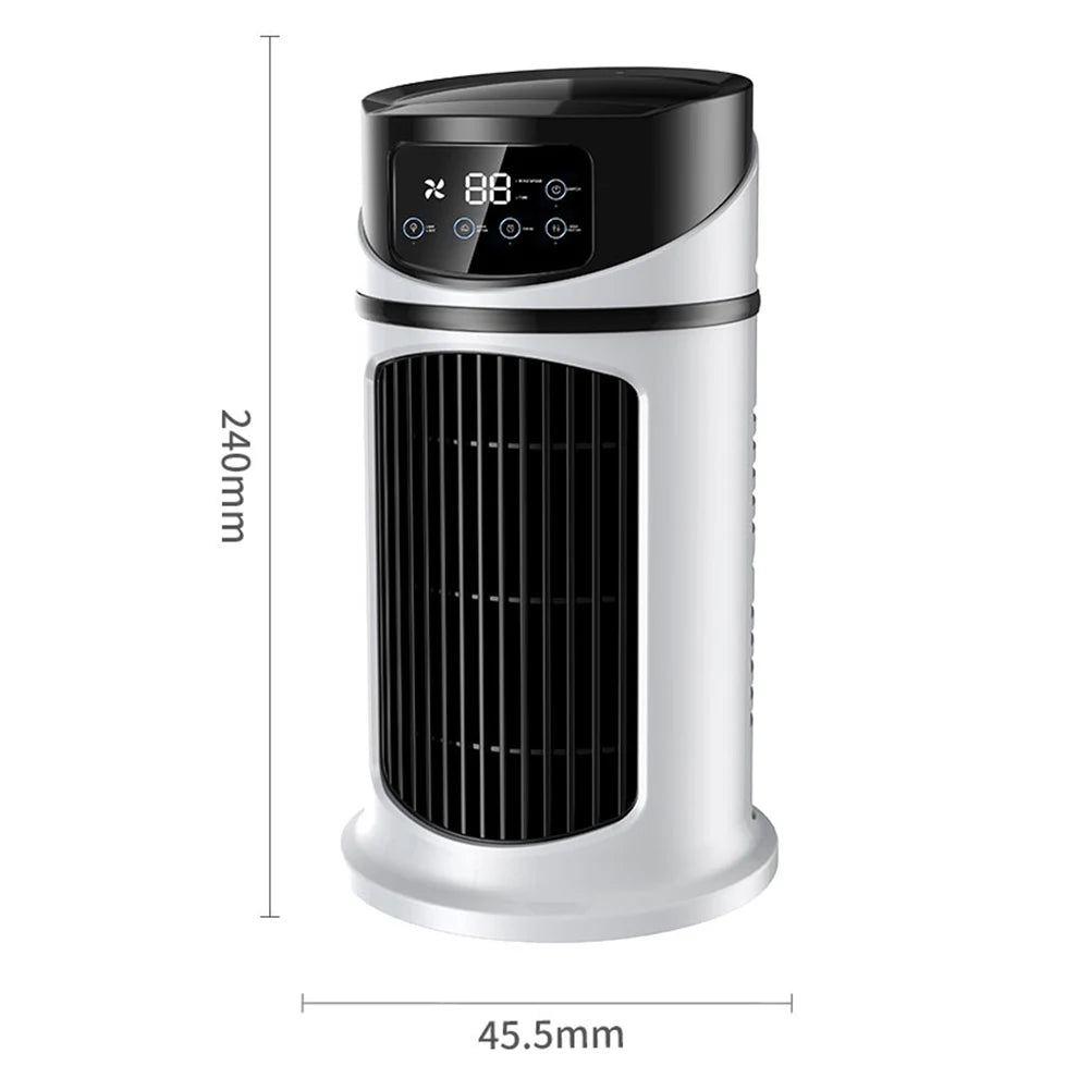 Portable Mini Air Conditioner Air Cooler Fan Water Cooling Fan Air Conditioning Air Cooler For Office Mobile Air Conditioner