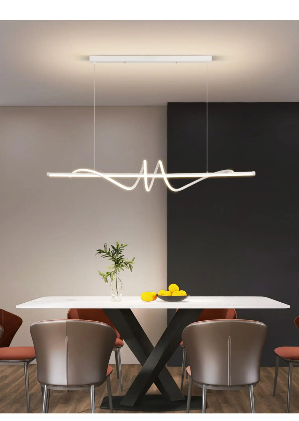 Modern Led Living Room Pendant Lights Hanging Lamp For Dining Table Kitchen Cloakroom Office Home Decor Furniture Minimalist