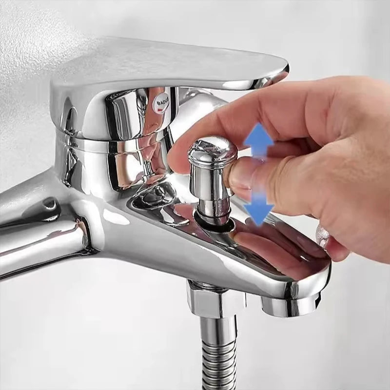 Bathroom Shower Faucet Mixing Valve Wall Mounted Hot Cold Water Taps Household Toilet Bathtub Faucet Bathroom Accessories