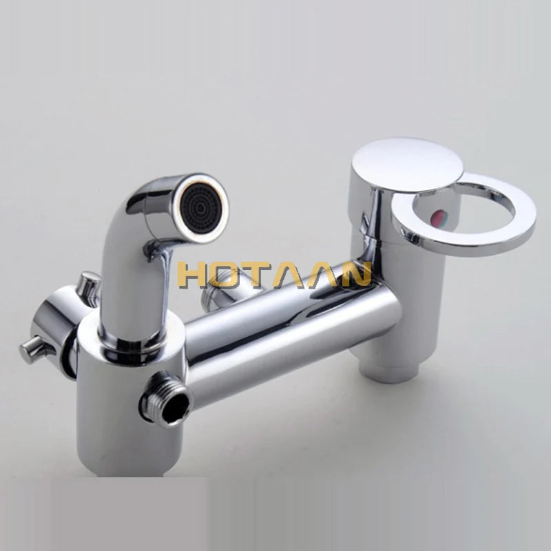. Bathroom Mixer Bath Tub Copper Mixing Control Valve Wall Mounted Shower Faucet concealed faucet YT-5313