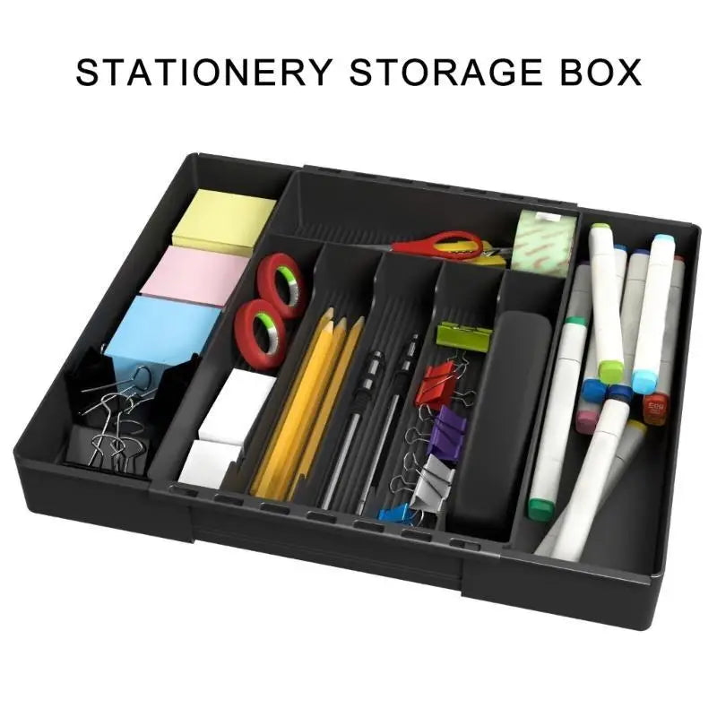 G6KF Effective Kitchen Drawer Cutlery Organizers Convenient Drawer Cutlery Storage Holder Case Space Saving Utensils Sorter