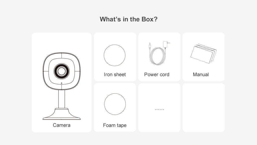 Smart Home Security Camera - 1080P WiFi Indoor Cam with Human Motion Detection, Auto Tracking, Night Vision & Audio Recording