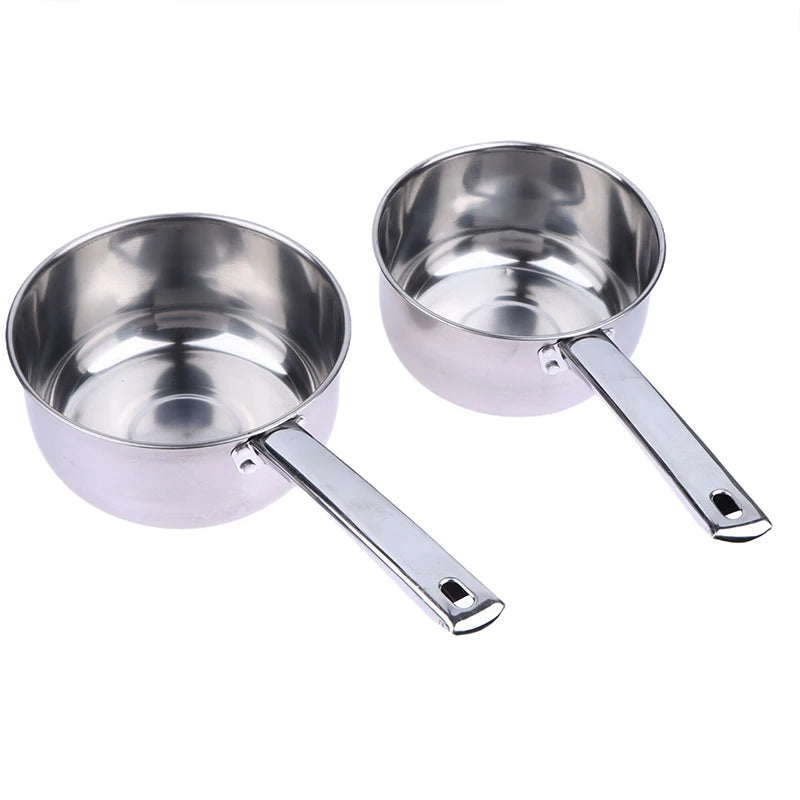 Stainless Steel Water Ladle Pan Pot Thickening Non-stick Suop Pan With Handle Or Plastic Ladle Household Kitchen Gadgets〔CC11〕
