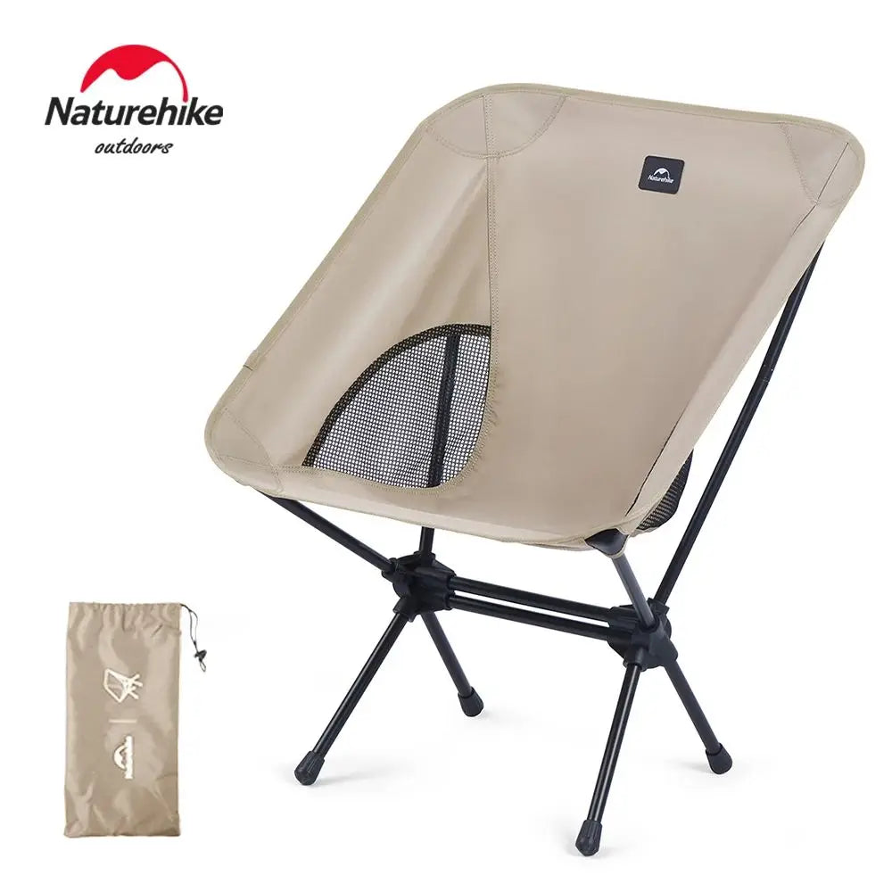 Naturehike Camping Chairs Outdoor Folding Moon Chair Portable Travel Picnic Chair Lightweight Relax Chair L01 Chair Hiking