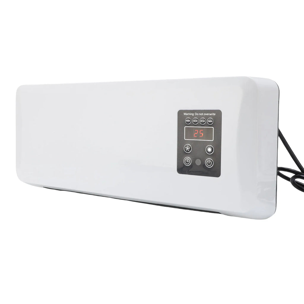 Wall Mounted Air Conditioner Low Noise Wall Hanging Heater Cooler Space Saving Efficient Multifunctional for Home Bedroom
