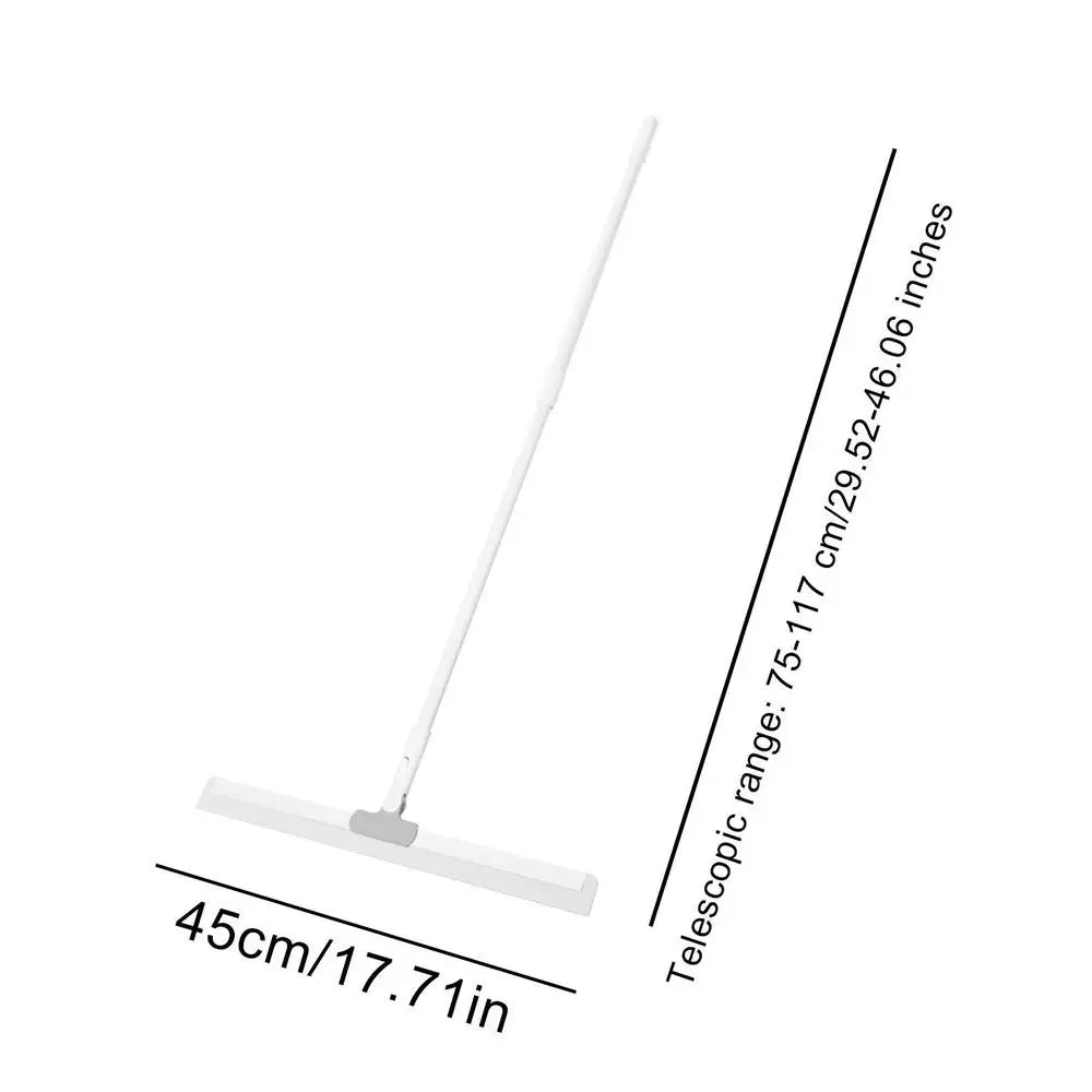 35/45/55cm Silicone Wiper Scraper Broom Glass Wiper Floor Mop Household Bathroom Sweeping Water Silicone Scraper Broom
