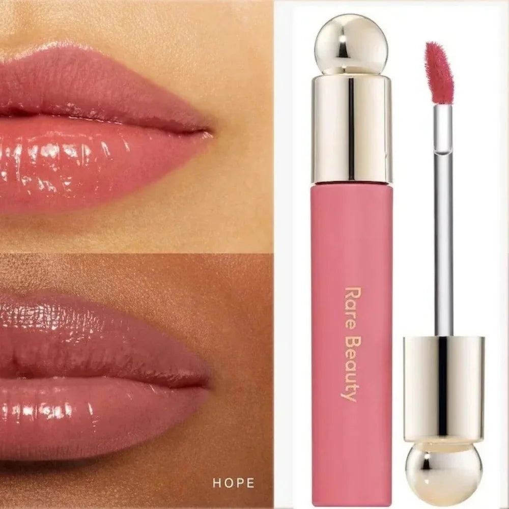 Rare Beauty New Smooth Liquid Lip Gloss Hydrating Moisturizing Lasting Natural Bright Lightweight Nutrient Repair Tinted Lip Oil