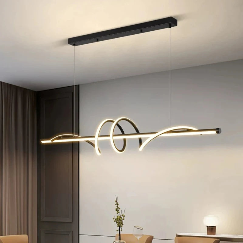 Modern Led Living Room Pendant Lights Hanging Lamp For Dining Table Kitchen Cloakroom Office Home Decor Furniture Minimalist